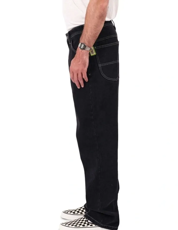 Abrand Jeans A5 Baggy Lance Jeans in Washed Black