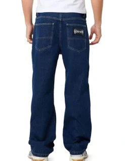 Abrand Jeans A5 Baggy Ralph Patch in Indigo