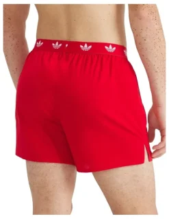 Adidas 2 Pack Comfort Core Cotton Icon Boxer Underwear