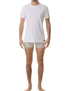 adidas Active Core Cotton Crew Neck T-Shirt 3 Pack in White