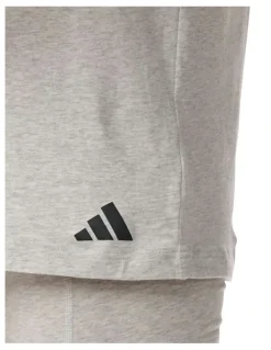 adidas Active Core Cotton V-Neck T-shirt 3 Pack in Multi