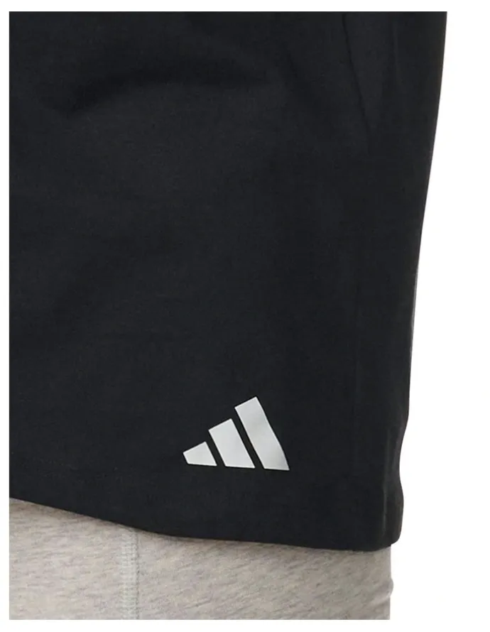 adidas Active Core Cotton Crew Neck T-shirt 3 Pack in Black