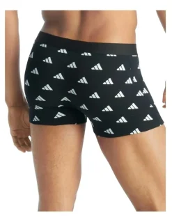 adidas Active Flex Cotton Trunk Underwear 3 Pack in Multi