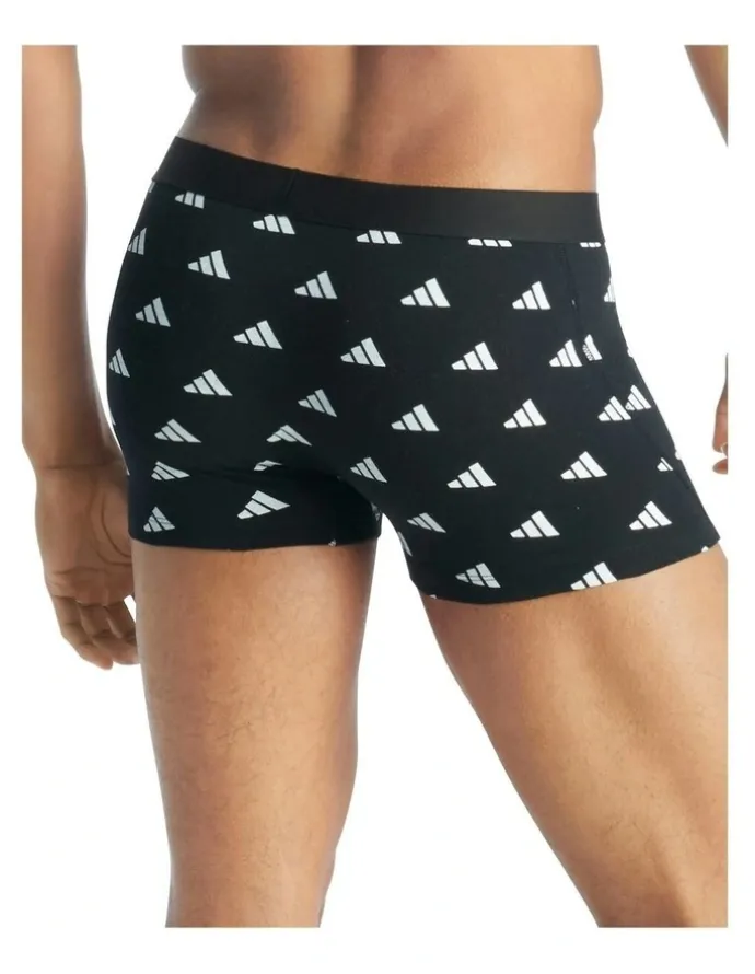 adidas Active Flex Cotton Trunk Underwear 3 Pack in Multi