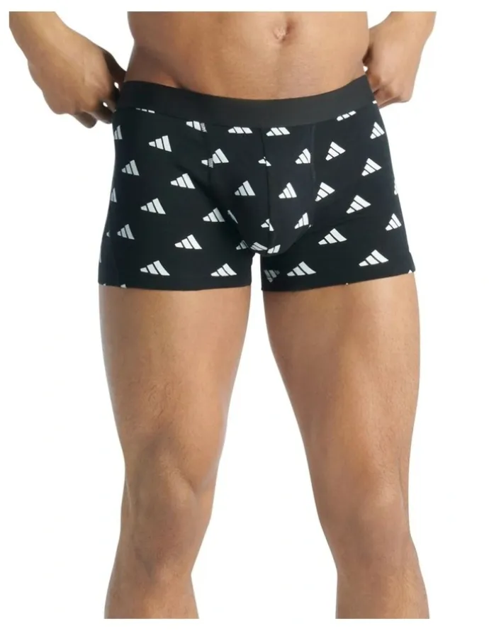 adidas Active Flex Cotton Trunk Underwear 3 Pack in Multi