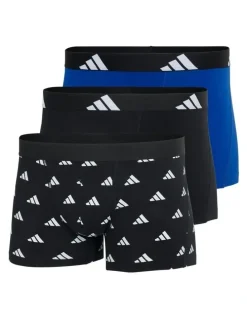 adidas Active Flex Cotton Trunk Underwear 3 Pack in Multi
