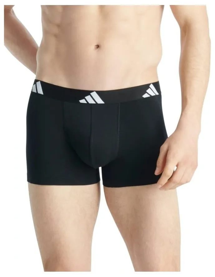 adidas Active Flex Cotton Trunk 3 Pack in Multi