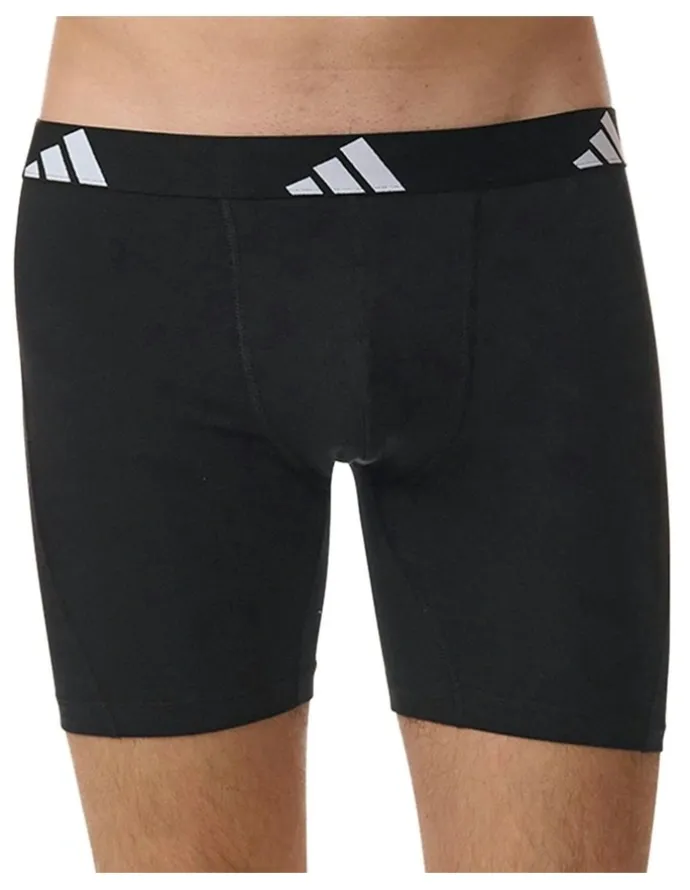 adidas Active Flex Cotton Boxer Brief 3 Pack in Multi