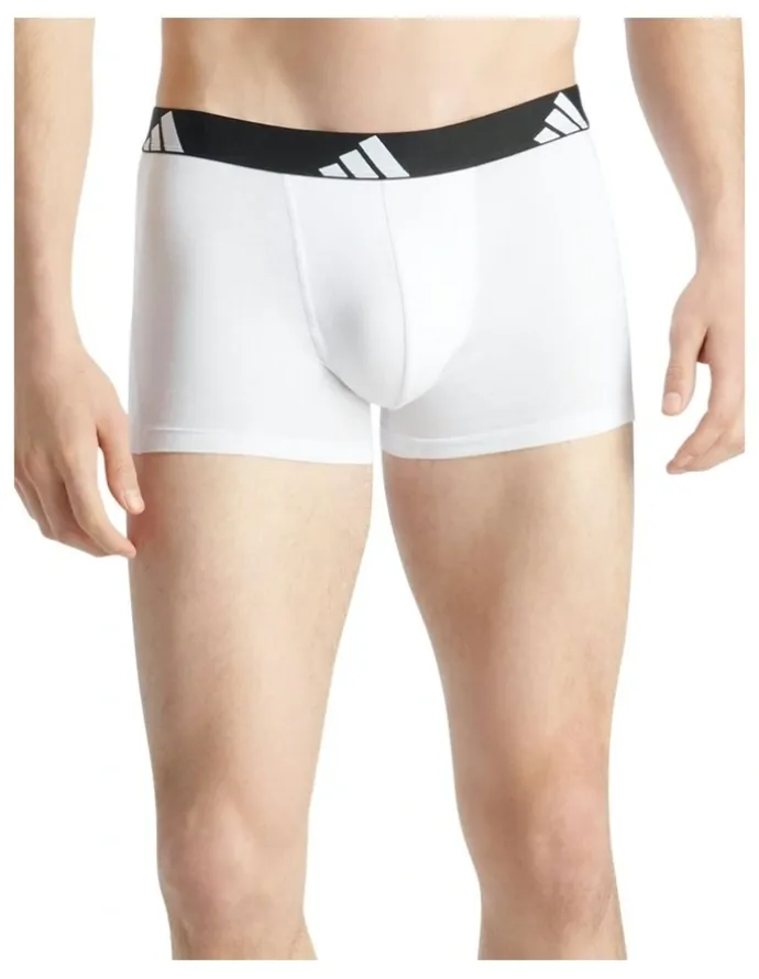 adidas Active Flex Cotton Trunk Underwear 3 Pack in Multi