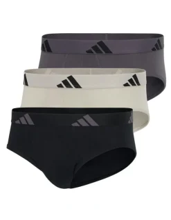 adidas Active Flex Cotton Brief Underwear 3 Pack in Multi