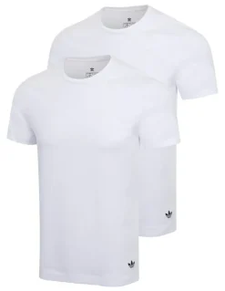 adidas Comfort Core Cotton Crew Neck T-shirt Pack of 2 in White