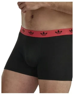 adidas Comfort Flex Cotton Trunk 3 Pack in Multi