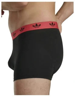adidas Comfort Flex Cotton Trunk 3 Pack in Multi