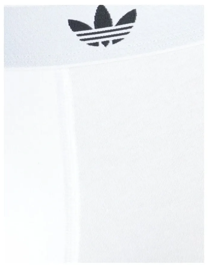 adidas Comfort Flex Cotton Trunk Underwear 3 Pack in White