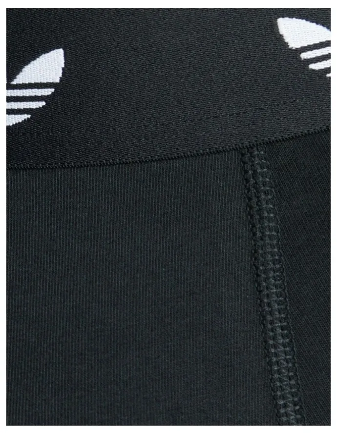 adidas Comfort Flex Cotton Trunk 3 Pack in Black