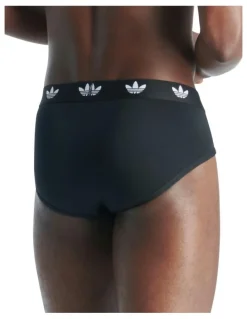 adidas Comfort Flex Cotton Brief Underwear 3 Pack in Assorted