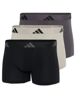 adidas Cotton Trunk Underwear 3 Pack in Multi