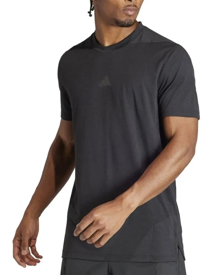 adidas Designed For Training Workout T-shirt in Black