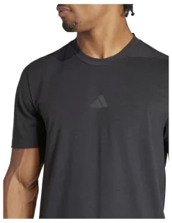 adidas Designed For Training Workout T-shirt in Black