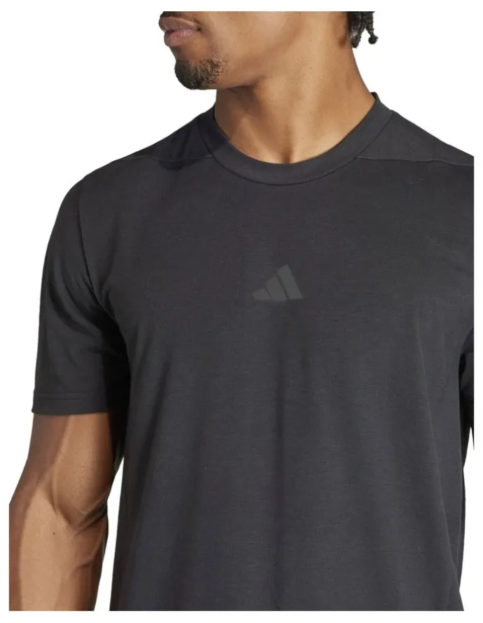 adidas Designed For Training Workout T-shirt in Black