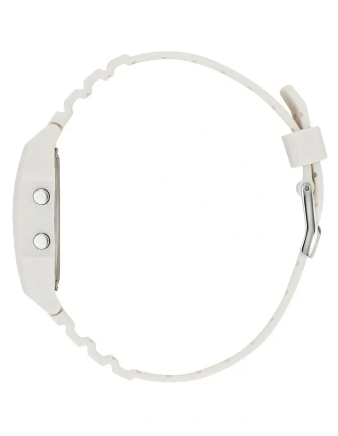 adidas Digital Two Resin Watch in White