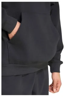 adidas Kit Small Logo Hoodie in Grey