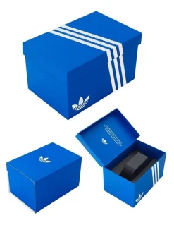 adidas Originals Digital Two Watch in Gold
