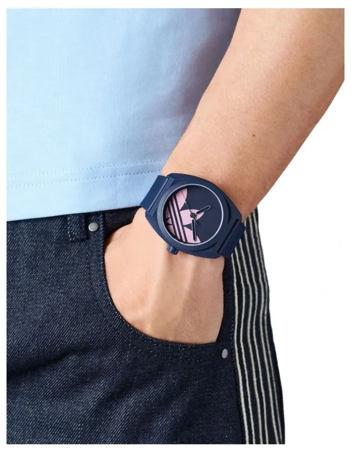 adidas Project Three 42mm Watch in Blue AOST25545