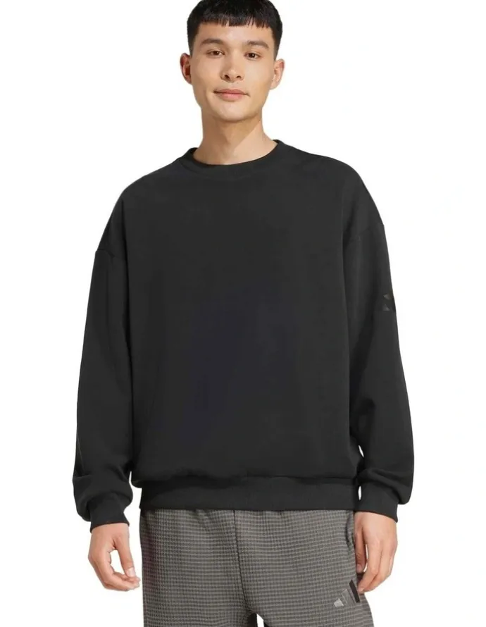 adidas Soft Lux Sweatshirt in Black