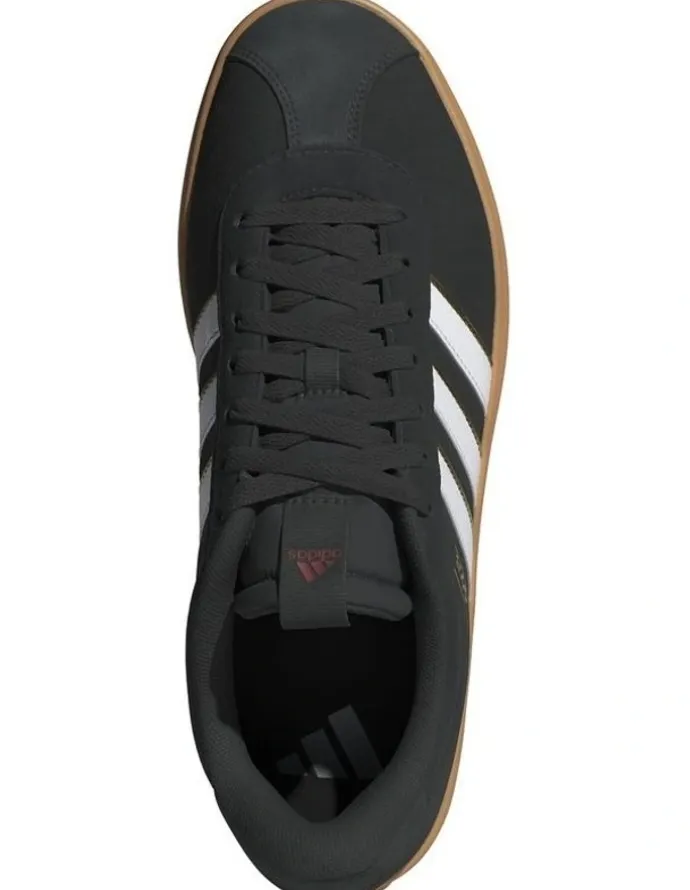 adidas VL Court 3.0 Shoes in Black/White/Gum