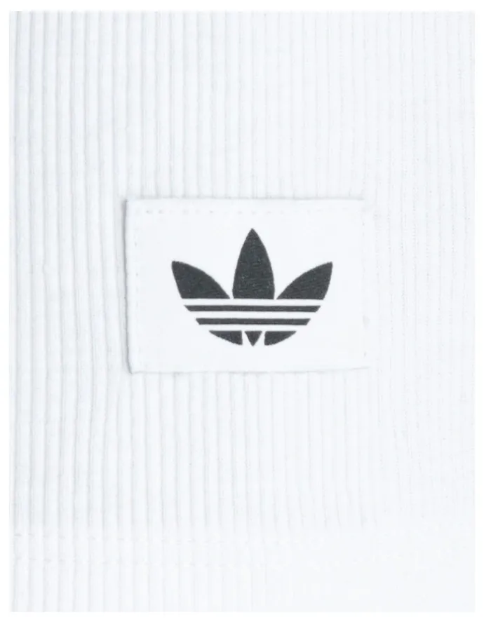 adidas Comfort Rib Cotton Tank Top Pack Of 2 in White