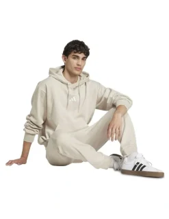 adidas Essentials Feelcozy Fleece Hoodie in Grey