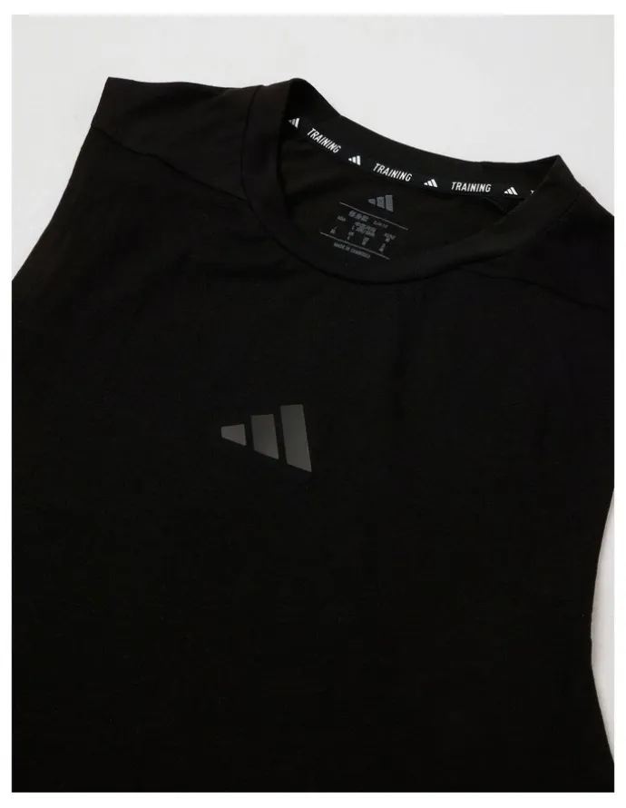 adidas Training Workout Tank Top in Black
