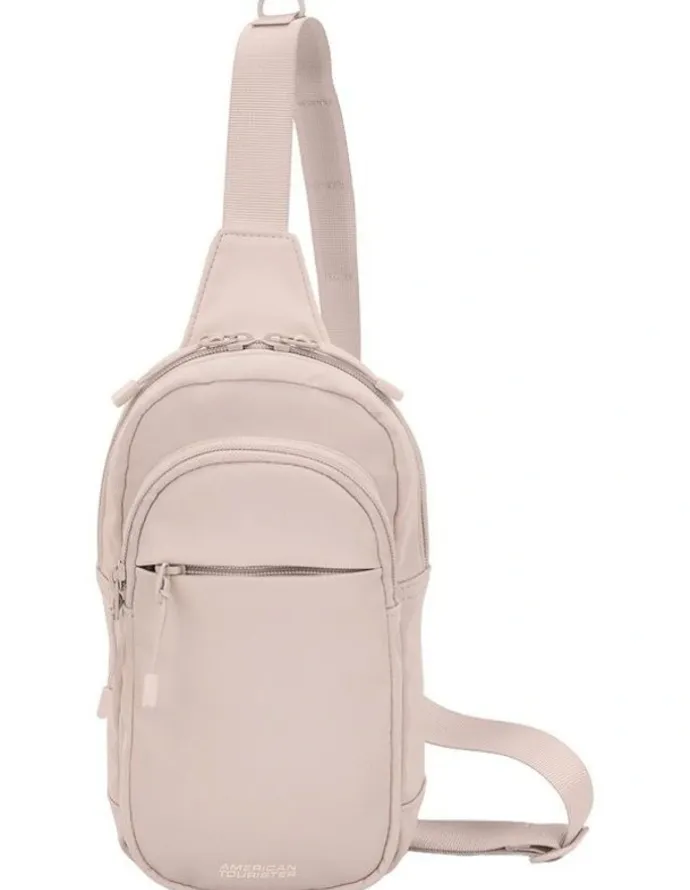 American Tourister Citypack Sling Bag in Sandstone