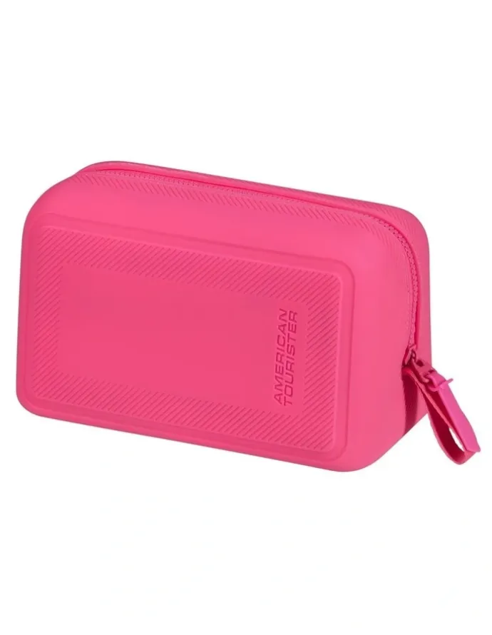 American Tourister Wash Bag UG27 in Hawaiian Pink