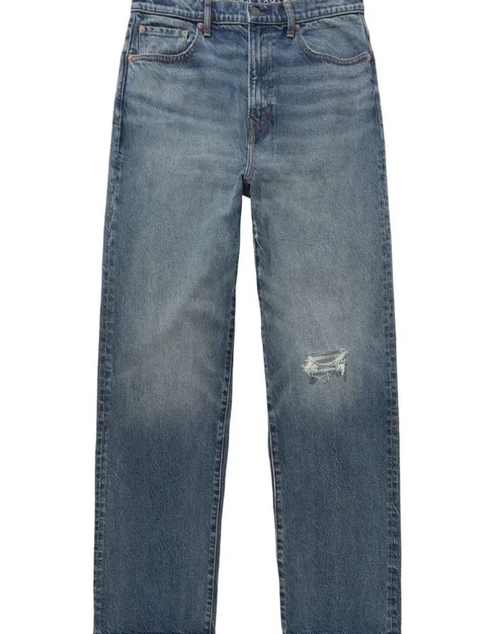 American Eagle Baggy Jean in Blue