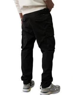 American Eagle Flex Lived-In Cargo Pant in Bold Black