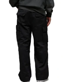 American Eagle Flex Ultra Baggy Cargo Pant in Bold Black