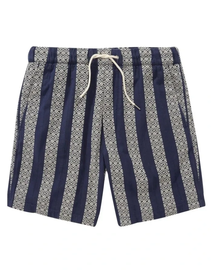 American Eagle 8 Trekker Short in Navy