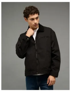 American Eagle Workwear Jacket in Black