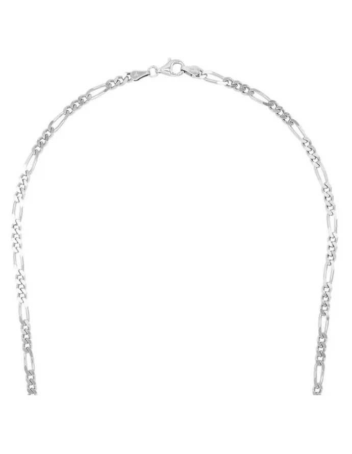 Amor Figaro Chain 50cm in Silver