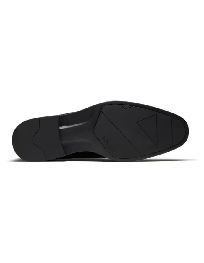 Aquila Bernard Derby Shoes in Patent Black