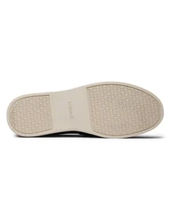 Aquila Breeze Nubuck Loafers in Navy