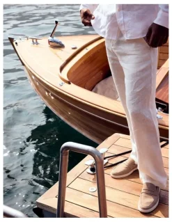 Aquila Breeze Nubuck Loafers in Sand