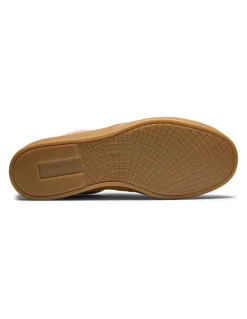 Aquila Deuce Suede Slip-On Shoes in Cream