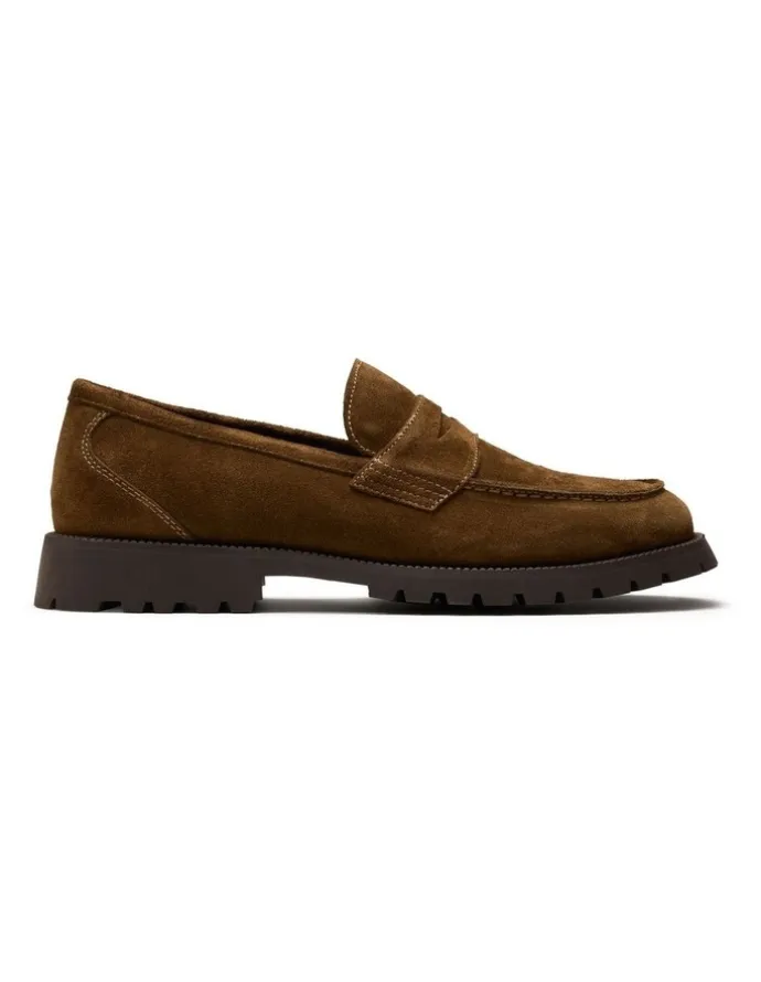 Aquila Ezra Loafers in Brown