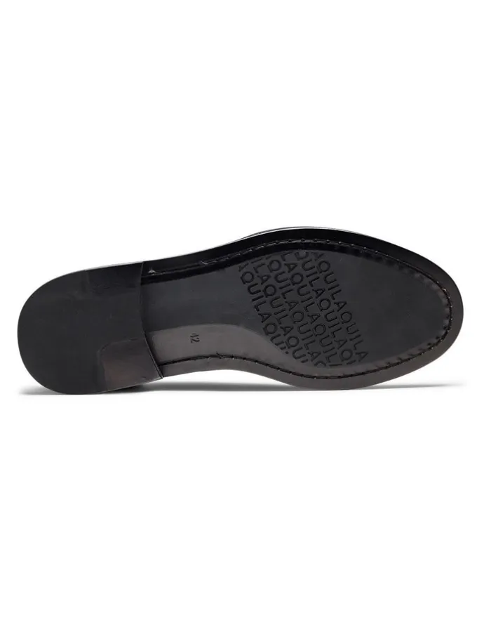 Aquila Hank Derby Shoes in Black
