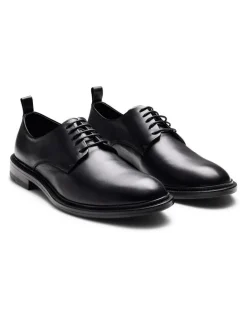 Aquila Hank Derby Shoes in Black
