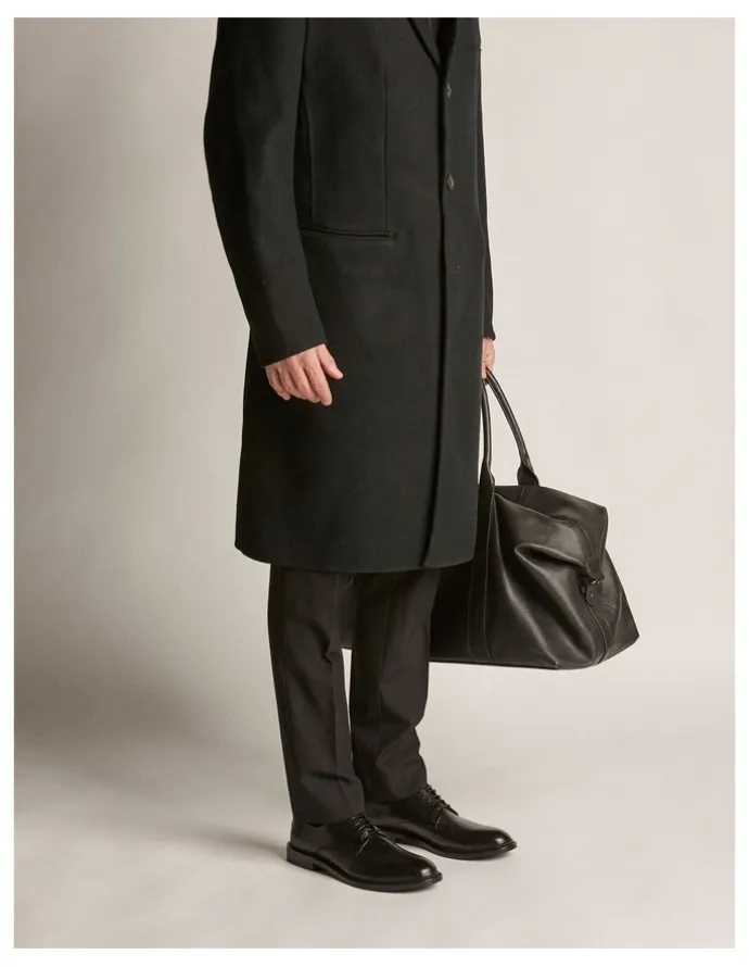 Aquila Hank Derby Shoes in Black