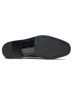 Aquila Ludlow Leather Derby Shoes in Black